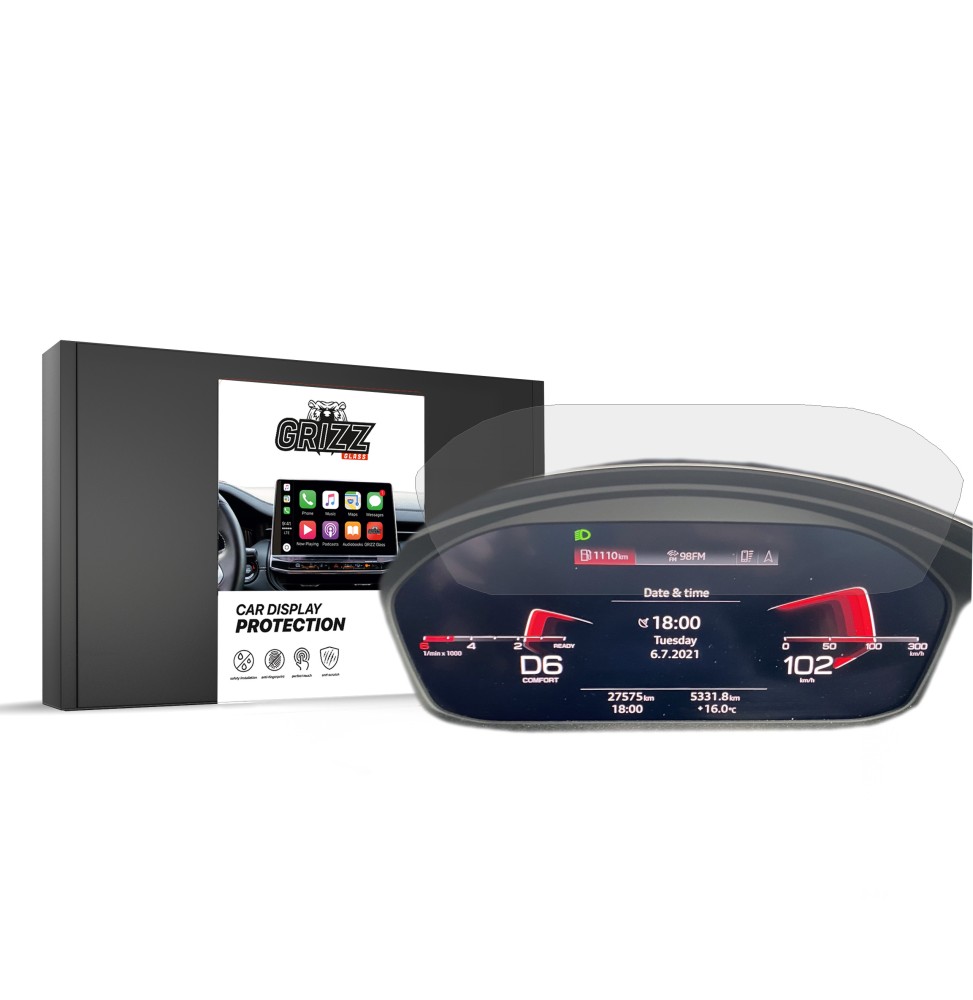 Folia matowa Grizz do Audi A4 B9 Virtual Cockpit Plus 12,3" (2020-...)