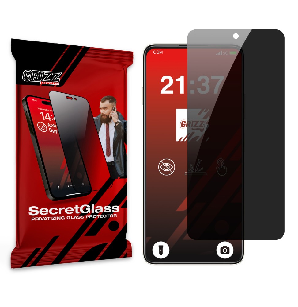 Grizz SecretGlass sekretne szkło prywatyzujące do Huawei Enjoy 80