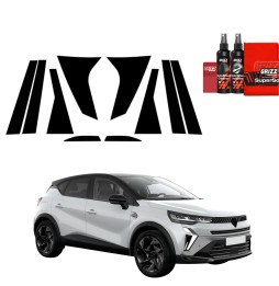 GRIZZ BodyShield Black do Renault Captur (2024-2026) - Słupki x10