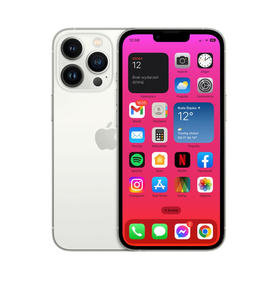 Prywatyzujące szkło do iPhone 13 Pro Max - Grizz SecretGlass