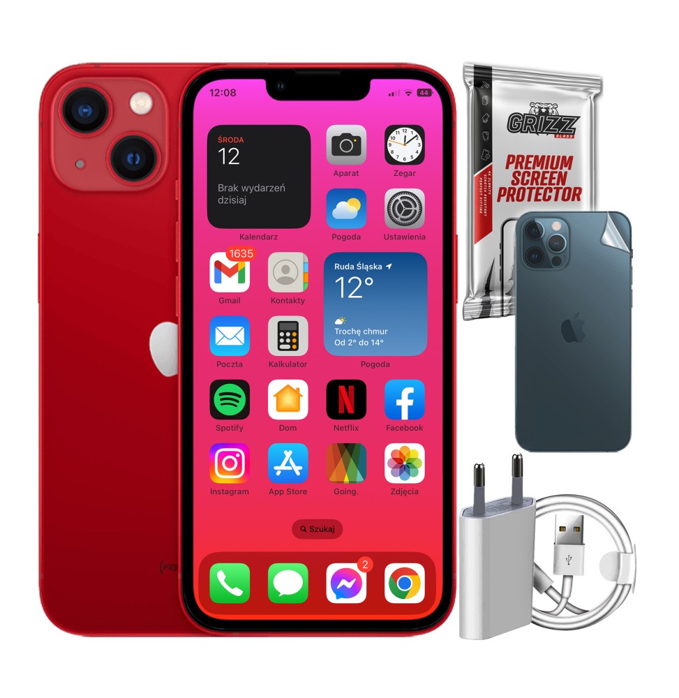 Telefon Apple iPhone 13 ZESTAW 7w1