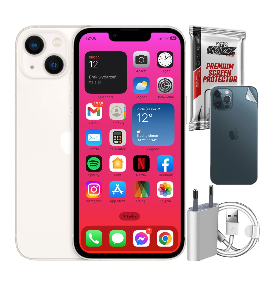 Telefon Apple iPhone 13 ZESTAW 7w1