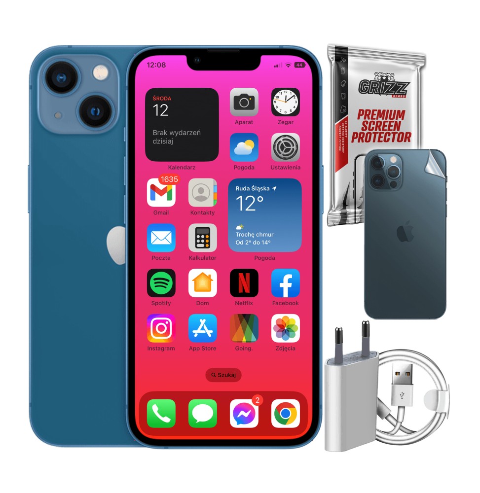 Telefon Apple iPhone 13 ZESTAW 7w1