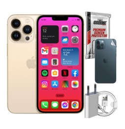 Prywatyzujące szkło hybrydowe do iPhone 13 Pro Max - Grizz SecretGlass