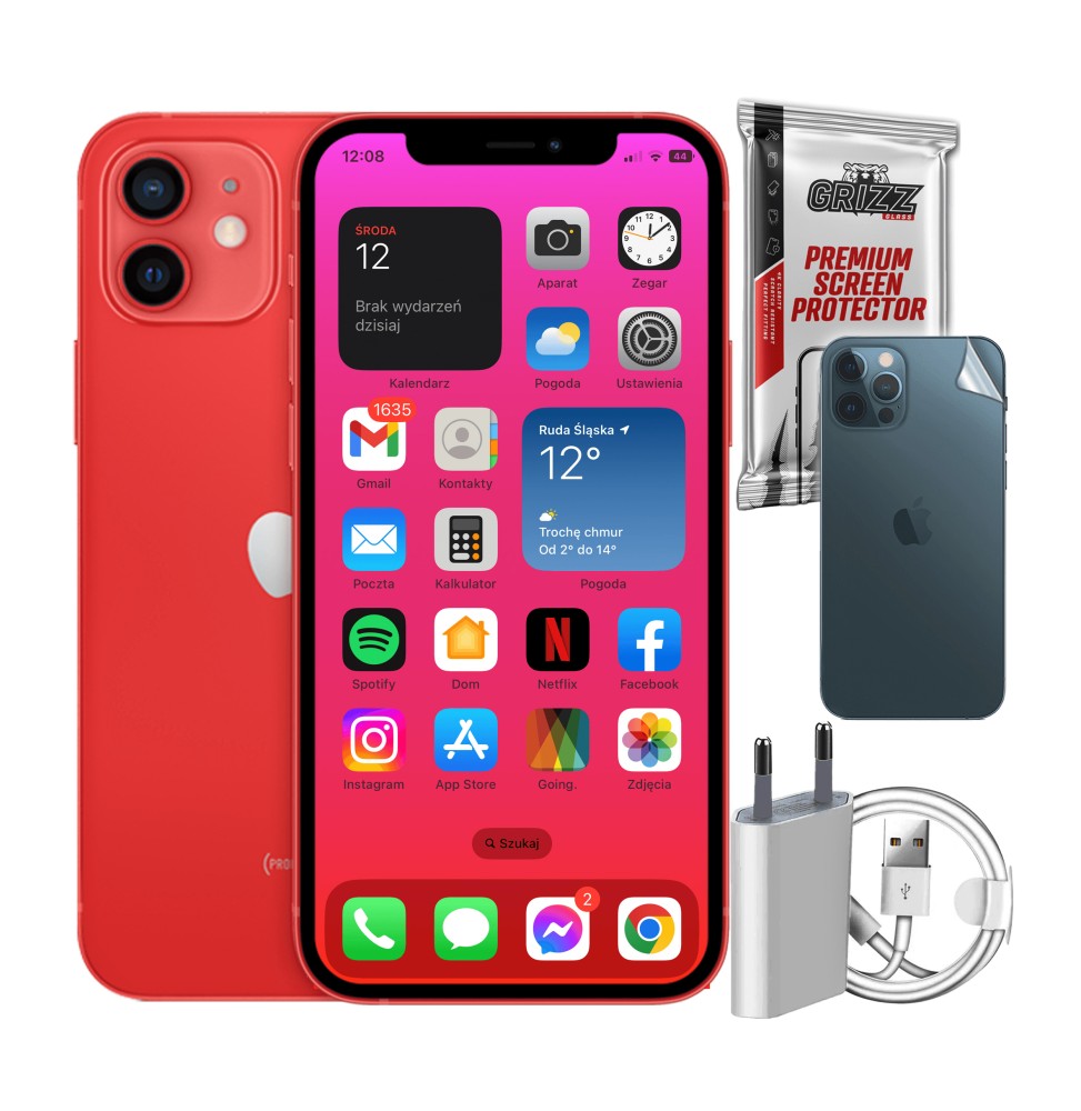 Telefon Apple iPhone 12 ZESTAW 7w1