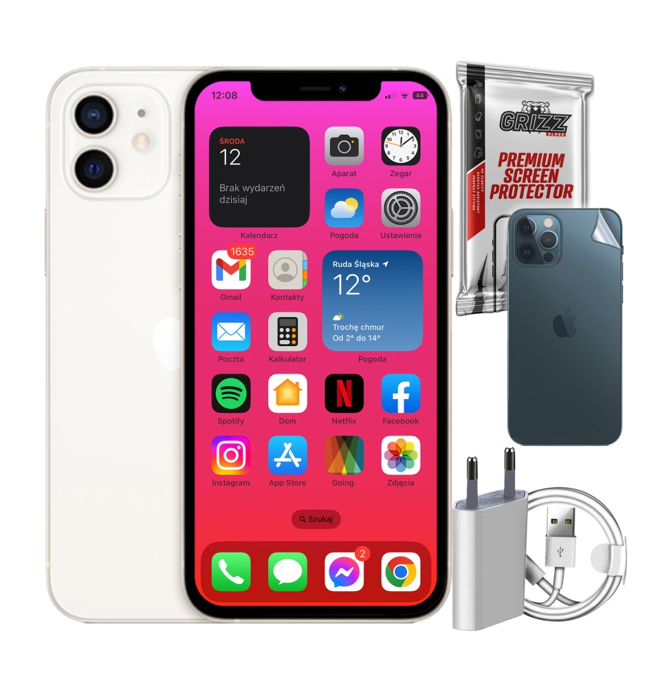 Telefon Apple iPhone 12 ZESTAW 7w1